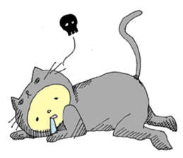 Cat bear sticker #1479270