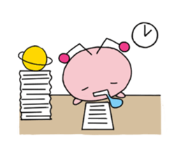 Funny Alien 2 sticker #1479728