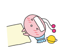 Funny Alien 2 sticker #1479744