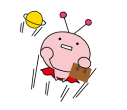 Funny Alien 2 sticker #1479750