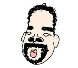 40Poker faces sticker #1479843