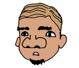 40Poker faces sticker #1479850