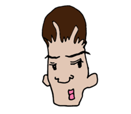 40Poker faces sticker #1479855