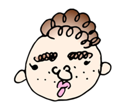 40Poker faces sticker #1479856