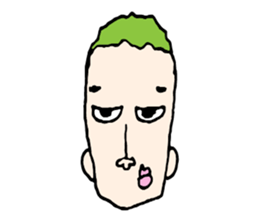 40Poker faces sticker #1479857