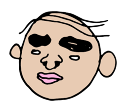 40Poker faces sticker #1479860