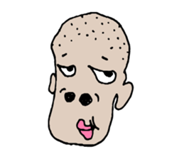 40Poker faces sticker #1479867