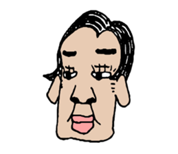 40Poker faces sticker #1479874