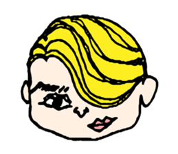 40Poker faces sticker #1479876