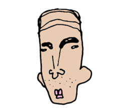 40Poker faces sticker #1479877