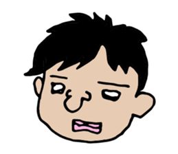 40Poker faces sticker #1479878