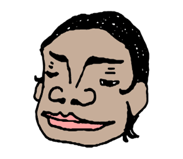 40Poker faces sticker #1479879