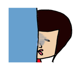 Okappa's volume on negatives sticker. sticker #1480445