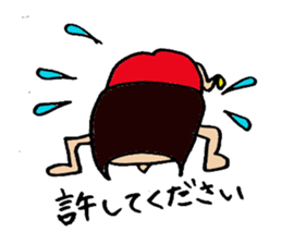 Okappa's volume on negatives sticker. sticker #1480454