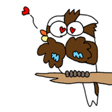 Happy bird Kookaburra 2 sticker #1480645