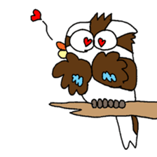 Happy bird Kookaburra 2 sticker #1480645