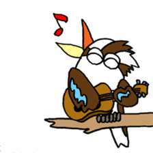 Happy bird Kookaburra 2 sticker #1480646