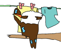 Happy bird Kookaburra 2 sticker #1480658