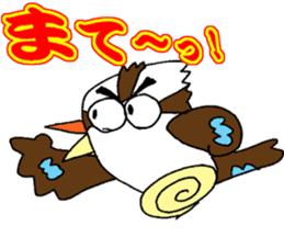 Happy bird Kookaburra 2 sticker #1480671