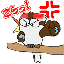 Happy bird Kookaburra 2 sticker #1480678