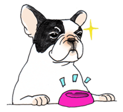 French Bulldog in the house part2 sticker #1480880