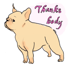 French Bulldog in the house part2 sticker #1480897