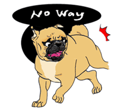French Bulldog in the house part2 sticker #1480914