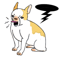 French Bulldog in the house part2 sticker #1480917