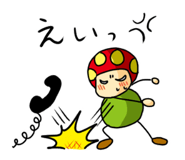 Telephone Mushroom sticker #1480994
