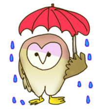 Barn Owl & Snowy Owl sticker #1481020