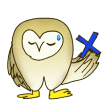 Barn Owl & Snowy Owl sticker #1481027