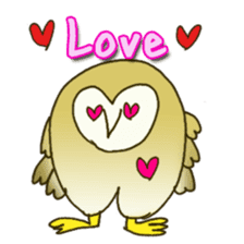 Barn Owl & Snowy Owl sticker #1481032