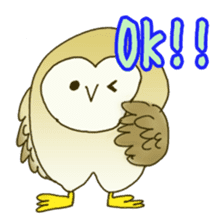 Barn Owl & Snowy Owl sticker #1481035