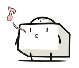 Tofu-kun & Inu-kun sticker #1481370