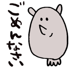 I big guys face sticker #1481455