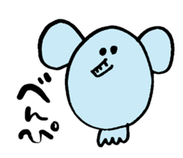 I big guys face sticker #1481468