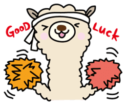 Three friends alpacas sticker #1481941