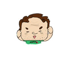 Mama's boy sticker #1482713