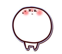 The name of the Bichon Frise is Biyon. sticker #1482952