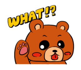 Bear Bear Sticker 2 sticker #1483122