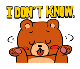 Bear Bear Sticker 2 sticker #1483125