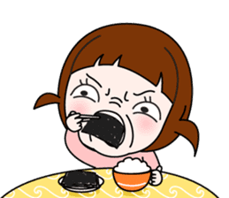 Talk sticker-Lovely girl sticker #1483378