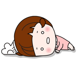 Talk sticker-Lovely girl sticker #1483385