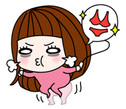 Talk sticker-Lovely girl sticker #1483395