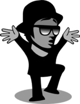 sunglasses people vol.12 sticker #1483480