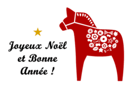 Christmas and New Year greetings sticker #1483550