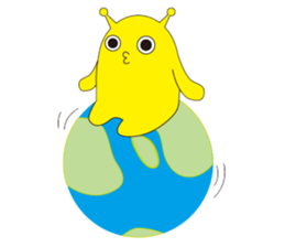 Invade Earth first series of mi-taka sticker #1483600