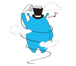 Invade Earth first series of mi-taka sticker #1483603