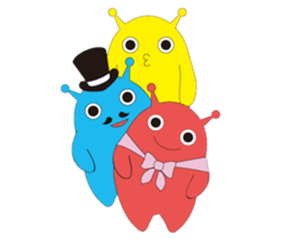 Invade Earth first series of mi-taka sticker #1483605