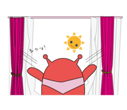 Invade Earth first series of mi-taka sticker #1483615